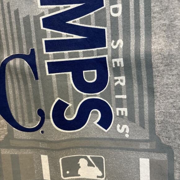 NWT Kansas City Royals Shirt Men Med MLB Baseball 2015 World Series Champs Tee - Picture 10 of 15
